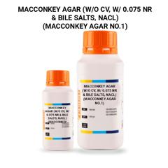 Macconkey Agar (W/O Cv, W/ 0.075 Nr & Bile Salts, Nacl) (Macconkey Agar No.1)